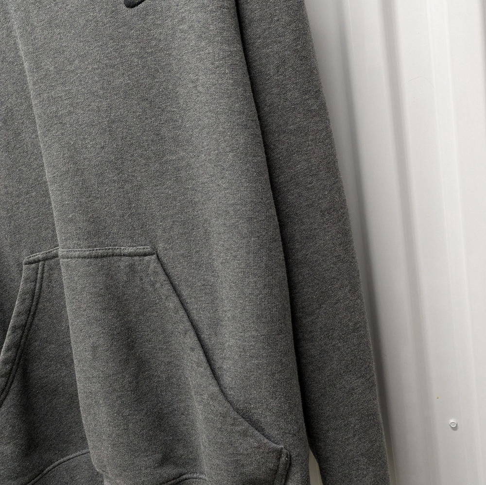 Nike Men's Charcoal Hoodie - Picture 3 of 5
